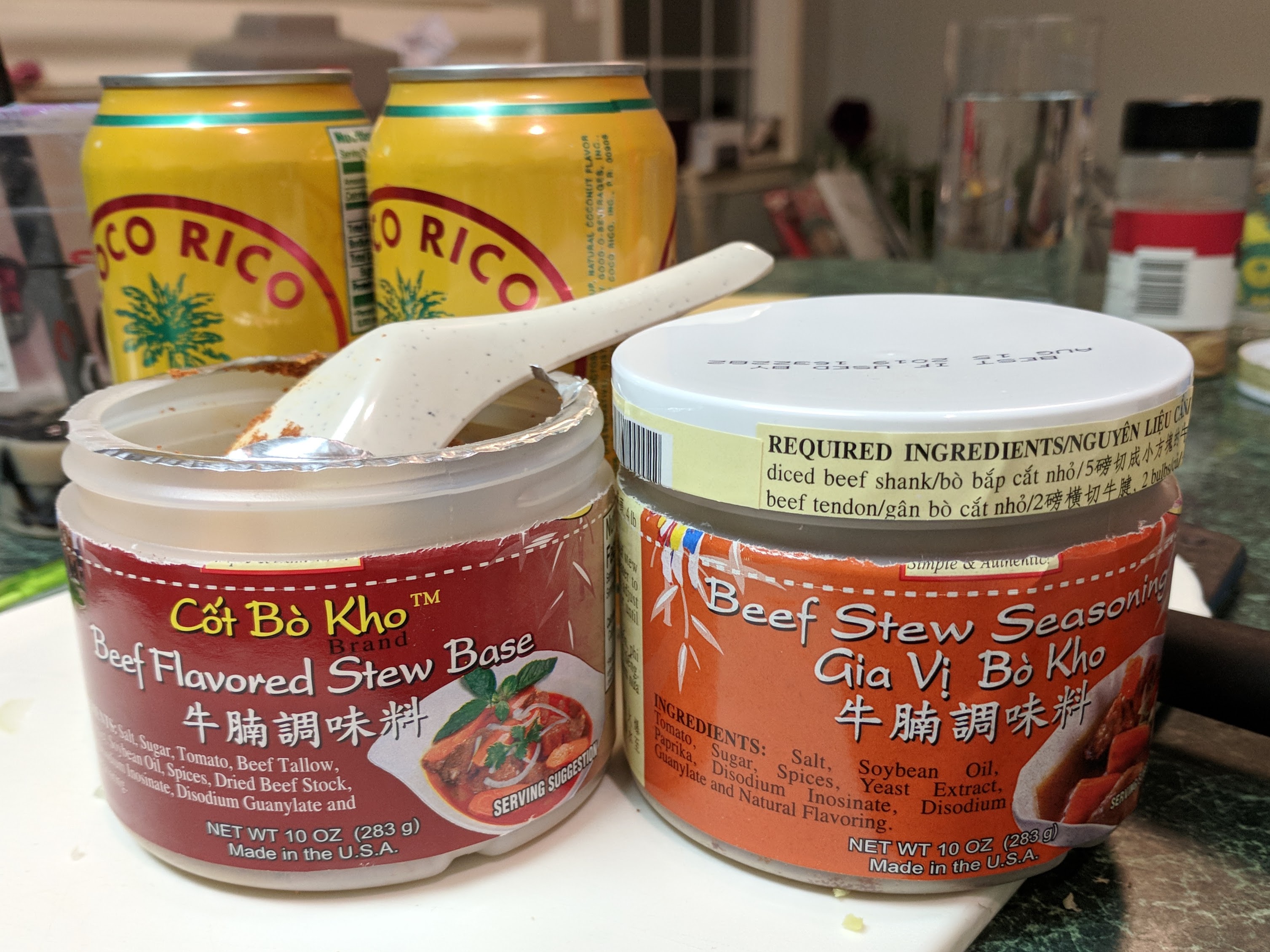 Bo Kho Vietnamese Beef Stew seasoning mixes